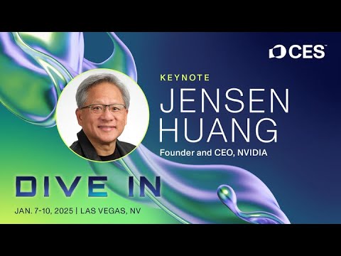 CES 2025 Keynote with NVIDIA Founder and CEO, Jensen Huang