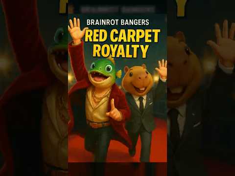Brainrot Bangers 🎥 RED CARPET ROYALTY #lirililarila #orcaleroorcala #ballerinacappucina