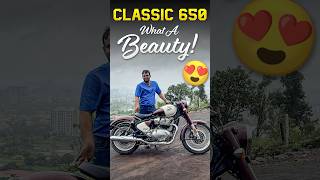 Royal Enfield Classic 650 Quick Review! #RoyalEnfield #Classic650 #RoyalEnfieldClassic650 #shorts