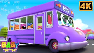 Wheels on the Bus, Fun Kids Video, Educational Songs for Toddlers