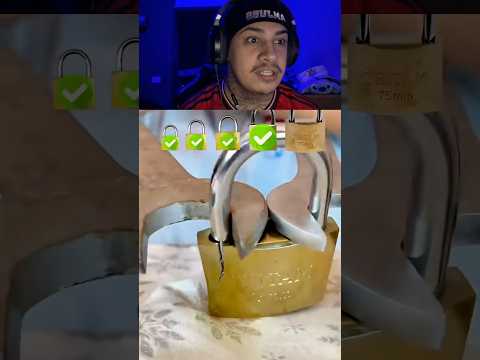 COMO QUEBRAR UM CADEADO!!