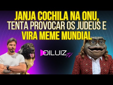 TENTE NÃO RIR: Janja cochila na ONU, provoca a comunidade judaica e vira meme mundial!