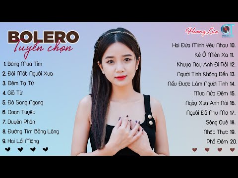 Nhạc Trữ Tình Bolero 2024 - LK BÔNG MUA TÍM x ĐÔI MẮT NGƯỜI XƯA ♪ Tình Ca Nhạc Vàng Hay Nhất