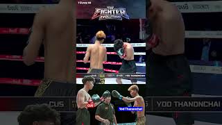 Street Fight 🔴 กัส (58 กก.) VS🔵 ยอดธนนชัย (57 กก.) | The Fighter Evolution