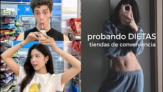 PROBANDO DIETAS en las Tiendas de Conveniencia de Corea.. 🫢🍜🥤✨