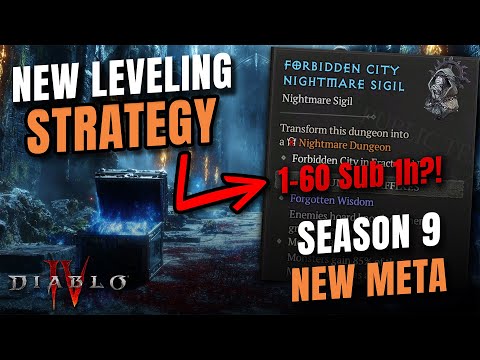 1–60 in Under 1 Hour?! New Leveling Meta l Diablo 4 Season 9