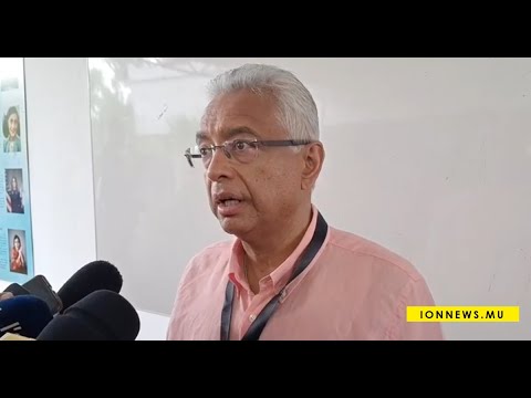 Ce matin, Pravin Kumar Jugnauth était présent au centre de dépouillement de la circonscription N°8