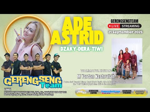 BULAN  || LIVE ADE ASTRID X GERENGSENG TEAM LOKASI RANCA EKEK