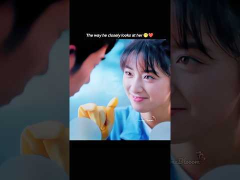 The way he closely looks at her 😅❤️ ||  Cdrama 🎭 Use For Talent #shorts #kdrama