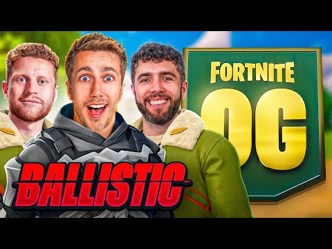 OG FORTNITE & BALLISTIC WITH ETHAN & JOSH (FULL VOD)