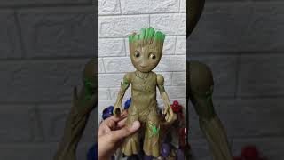 Groot Action Figure | Sam's Collections #marvel #avengers #groot #actionfigures