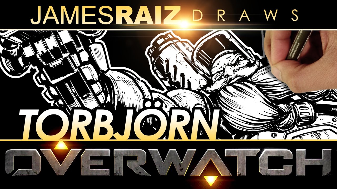 Drawing torbjorn from overwatch!