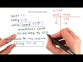 Loop Conditions and Counting Digits