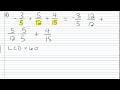 Finding Least Common Denominators and Simplifying Fractions
