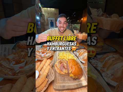 Hamburguesas ilimitadas en Buffet Libre de Madrid 🤩