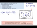 Probability Concepts and Calculations