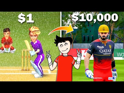 $1 vs $10,000 Cricket Games!