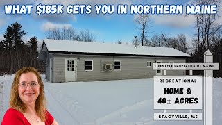 40± Acres With Home for $185,000 | Maine Real Estate