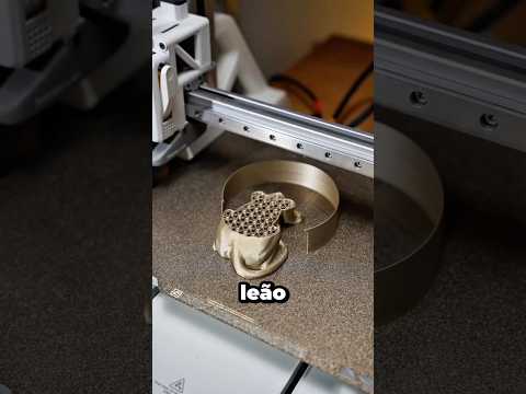 A melhor estatueta de leão em 3D ! 🦁🔥