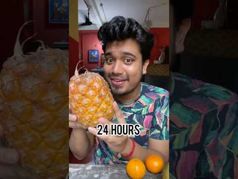 Eating Only Fruits for 24 Hours 🍍#food #challenge #shorts