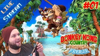ðŸ”´ Donkey Kong Country Tropical Freeze (Nintendo Switch) - I\'M HYPED! - LIVE STREAM [#01]
