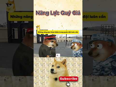 Năng lực quý giá trong quân đội | Cheems nhạt nhẽo #cheems #haihuoc #giaitri