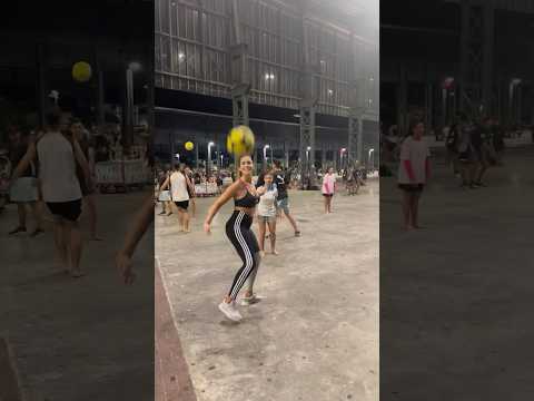BRAZIL GIRLS JUGGLING BALL 💥 #shorts