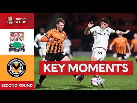 Temps forts du match Barnet - Newport County