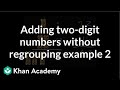 Adding Two-Digit Numbers Without Regrouping