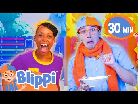 Blippi & Meekah Play the Hot or Cold Game | BEST OF BLIPPI TOYS | Educational Videos for Kids