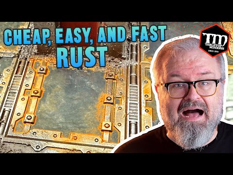QUICK & Simple Rust for Warhammer Scenery