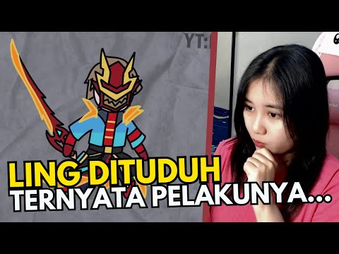 KISAH LING JADI BURONAN | REACTION LING NEOBEAST FLATTIBOY MOBILE LEGENDS INDONESIA