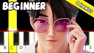 Soda Pop - KPop Demon Hunters -Slow and Easy Piano Tutorial (Both Hands)