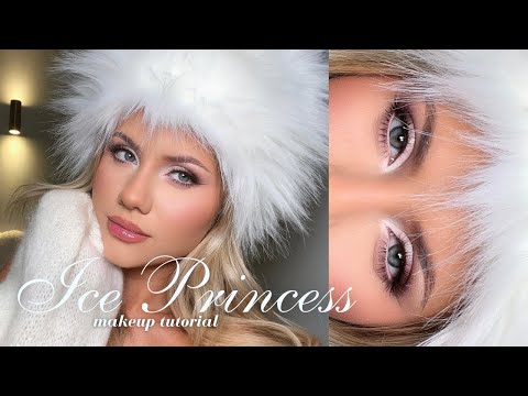 icey nude makeup tutorial ❄ how to look like an ice princess