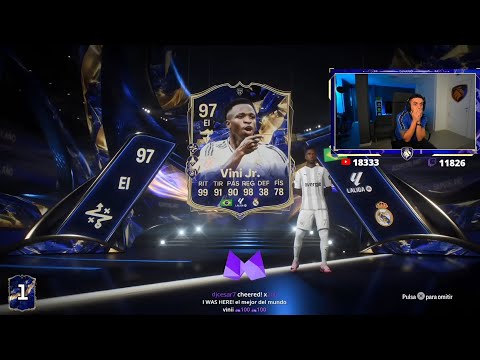 DjMaRiiO SACA a VINICIUS TOTY (+14 MILLONES😱🤑) EN FC25