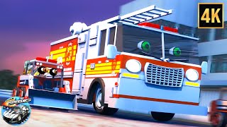 Wheels on the Fire truck Nursery Rhyme for Kids