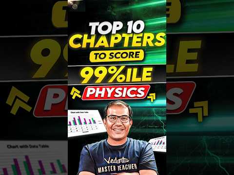 JEE 2026 | 🎯 Top 10 PHYSICS Chapters to Score 99%ile  | Vinay Shur Sir #jee2026