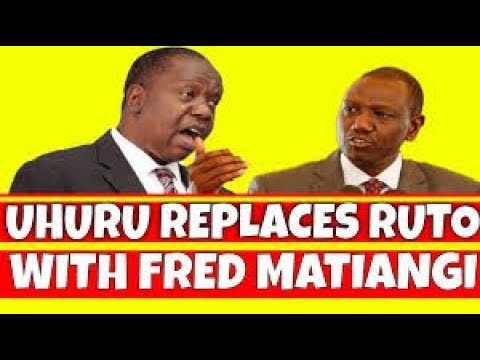 Breaking- Matiangi breaks silence over deep scret Ruto did when he was a Dp,ALIUA WATU,FIRE.