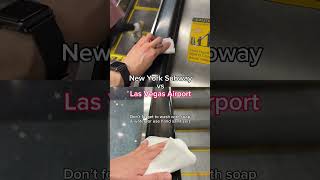 Which Handrail Is Dirtier?
