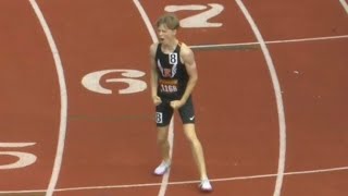 2026 WVSSAC AAA Boys' 800m Victory and Interview Trevor George of Elkins High School (1:57.02)
