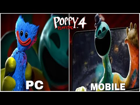 Poppy Playtime: Chapter 4 - PC Vs Mobile Trailer