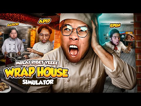 MULAI RIBET NIH YAAA - Wrap House Simulator Indonesia Part 2