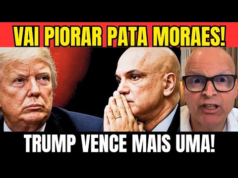 SAIU AGORA! MORAES TEM VIDA DIFÍCIL COM NOVA CARTADA DE DONALD TRUMP NA OEA #noticias