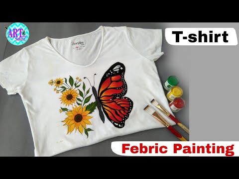 Febric Painting करने के सारे तरीके आपको पता होने चाहिए | T-shirt Painting tricks | Acrylic Painting