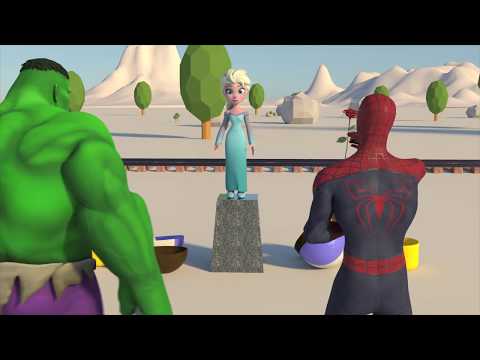 💗Принцесса💗Супергерои влюбляются в принцессу.Princess & Superhero.Cartoon for kids