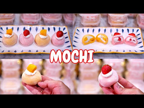 MOCHI MESKIPUN SUDAH MASUK CHILLER TIDAK KERAS, LEMBUT BANGET DAN MELAR