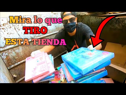 esto hacen las TIENDAS cuando ya no quieren las Cosas #foryou #dumpsterdiving