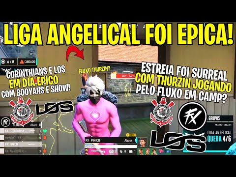 FLUXO THURZIN CONFIRMADO???? FLUXO ESTREIA NA LIGA ANGELICAL COM THURZIN AMASSANDO PELO FLUXO?