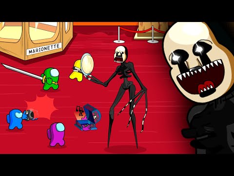 Among Us vs Nightmare Puppet FNAF