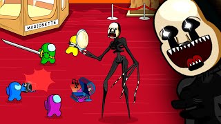 Among Us vs Nightmare Puppet FNAF
